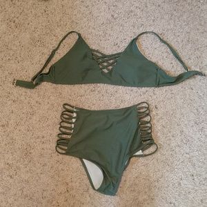 Green Swimsuit